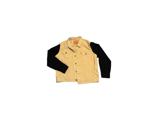 Really Tan 2-Tone Jacket / Size Large